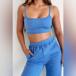 Quilted Loungewear Set